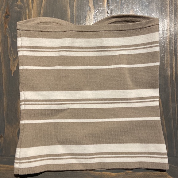 Babaton Striped tube top - Picture 3 of 3